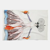 Georges Barbier Art Deco Mode Kitchen Towel Theedoek (Horizontaal)