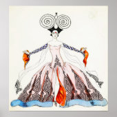 Georges Barbier Art Deco Mode Poster (Voorkant)