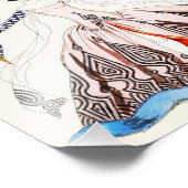 Georges Barbier Art Deco Mode Print Foto Afdruk (Hoek)