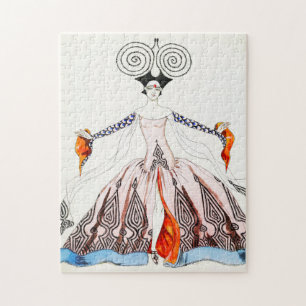 Georges Barbier Art Deco Mode Puzzle Legpuzzel