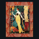 Georges Barbier Art Deco Style Poster<br><div class="desc">If you choose to download, Your local Walgreen store makes board posters of your download into different sizes and in various textures at a very good price. Sometimes with a discount. A tip from my US friend. For UK see "Digital Printing" online. I have sharpened and brightened this vintage image...</div>