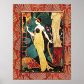 Georges Barbier Art Deco Style Poster (Voorkant)