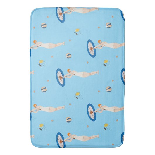 Georges Barbier Au Lido 1924 Mode Badmat (Voorkant Verticaal)