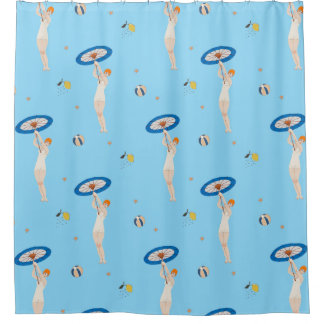 Georges Barbier Au Lido 1924 Mode Douchegordijn