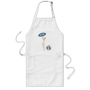 Georges Barbier Au Lido 1924 Mode-illustratie Lang Schort