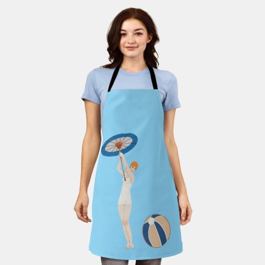 Georges Barbier Au Lido 1924 Mode Schort (Gedragen)