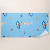 Georges Barbier Au Lido 1924 Mode Strandlaken (Voorkant)