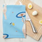 Georges Barbier Au Lido 1924 Mode Theedoek (Quarter Fold)