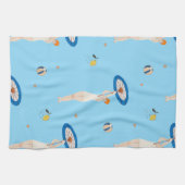 Georges Barbier Au Lido 1924 Mode Theedoek (Horizontaal)