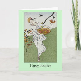 Georges Barbier French Fashion Illustration 1914 Kaart