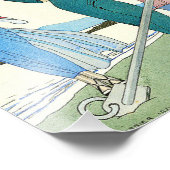 Georges Barbier Lady aan de Beach Print Foto Afdruk (Hoek)