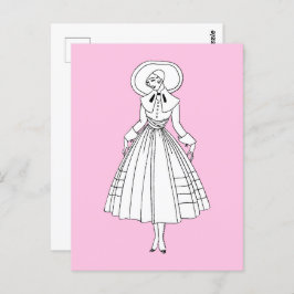 Georges Barbier, Mode uit de jaren twintig Briefkaart