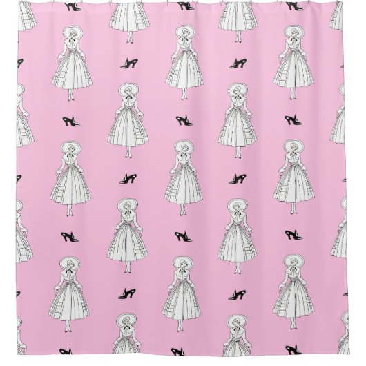 Georges Barbier, Mode uit de jaren twintig Douchegordijn (Voorkant)