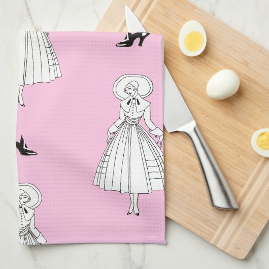 Georges Barbier, Mode uit de jaren twintig Theedoek (Quarter Fold)