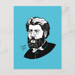 Georges Bizet Briefkaart