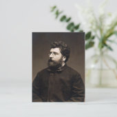 georges bizet briefkaart (Staand voorkant)