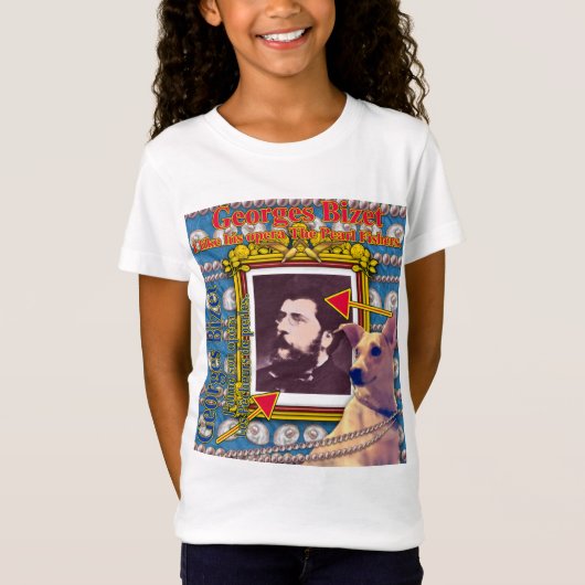Georges Bizet T-shirt (Voorkant)