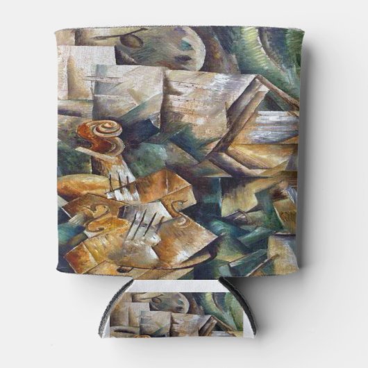 Georges Braque Violin en Palette Blikjeskoeler (Voorkant)