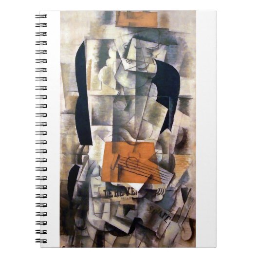 Georges Braque Woman met gitaar Notitieboek (Voorkant)