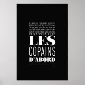 Georges Brassens Poster (Voorkant)