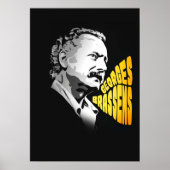 Georges Brassens Poster (Voorkant)