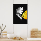 Georges Brassens Poster (Keuken)