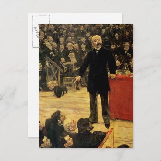 Georges Clemenceau Briefkaart (Voorkant / Achterkant)