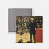Georges Clemenceau Magneet (Voorkant / Achterkant)