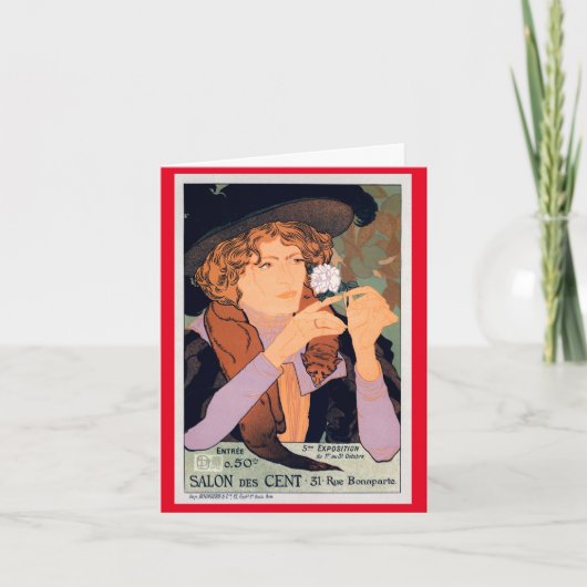 Georges de Feure Art Nouveau Kaart (Voorkant)