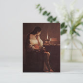 Georges de La Tour Art Briefkaart (Staand voorkant)