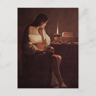 Georges de La Tour Art Briefkaart