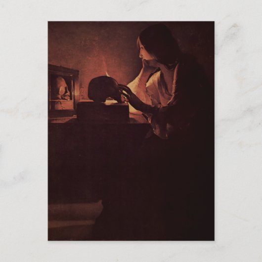 Georges de La Tour Art Briefkaart (Voorkant)