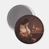 Georges de La Tour Art Magneet (Voorkant / Achterkant)