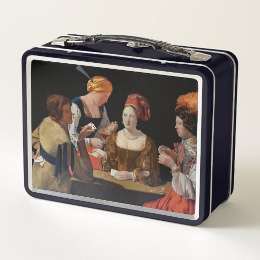 Georges de la Tour - Cheat with Ace of Diamonds (Achterkant)