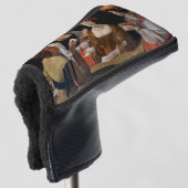 Georges de la Tour - Cheat with Ace of Diamonds Golfheadcover (3/4 voorkant)