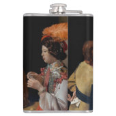 Georges de la Tour - Cheat with Ace of Diamonds Heupfles (Achterkant)