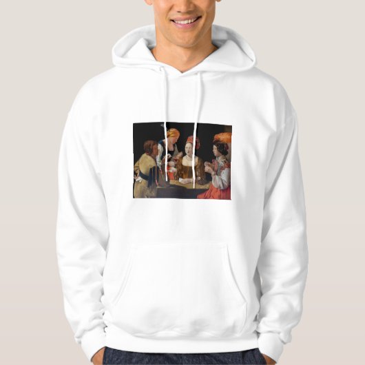 Georges de la Tour - Cheat with Ace of Diamonds Hoodie (Voorkant)