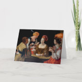 Georges de la Tour - Cheat with Ace of Diamonds Kaart (Voorkant)