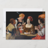 Georges de la Tour - Cheat with Ace of Diamonds Kaart (Voorkant)