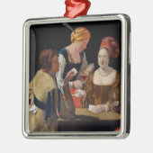 Georges de la Tour - Cheat with Ace of Diamonds Metalen Ornament (Links)