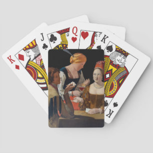 Georges de la Tour - Cheat with Ace of Diamonds Pokerkaarten