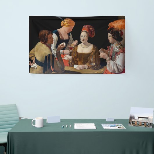 Georges de la Tour - Cheat with Ace of Diamonds Spandoek (Beurs)