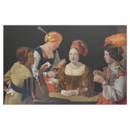 Georges de la Tour - Cheat with Ace of Diamonds Stof
