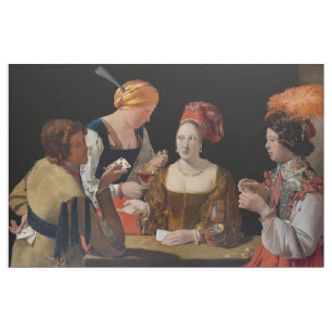 Georges de la Tour - Cheat with Ace of Diamonds Stof