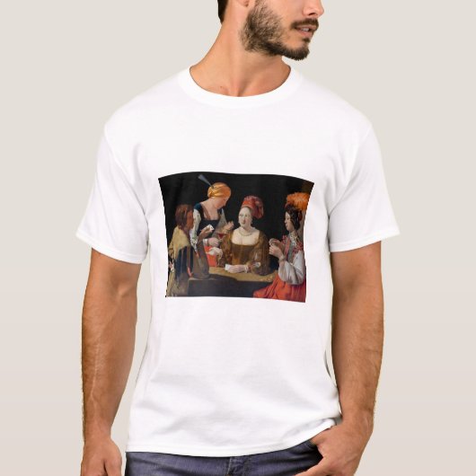 Georges de la Tour - Cheat with Ace of Diamonds T-shirt (Voorkant)