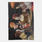 Georges de la Tour - Cheat with Ace of Diamonds Theedoek (Verticaal)