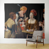 Georges de la Tour - Cheat with Ace of Diamonds Wandkleed (In Situ (horizontaal))