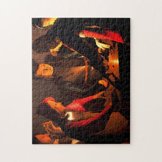 Georges de la Tour - de Dices-spelers Legpuzzel (Verticaal)