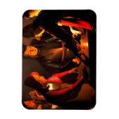 Georges de la Tour - de Dices-spelers Magneet (Verticaal)