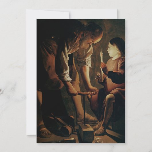 Georges de La Tour - Joseph the Carpenter Kaart (Voorkant)